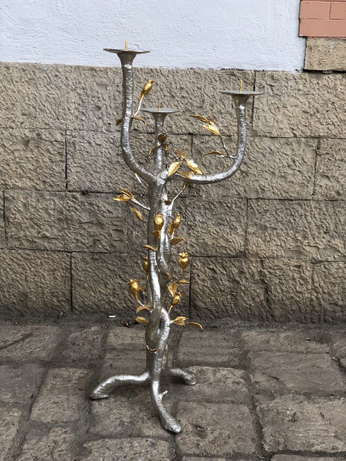 CANDELABRO MARIA AUSILIATRICE