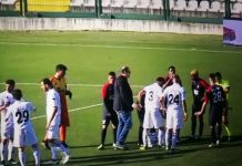 Il quinto gol stagionale del difensore-bomber Berra rilancia la Pro: 1 a 0 al Gozzano
