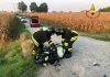 Schianto a Santhià: gravi due persone in moto
