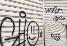 Individuati e denunciati i graffitari che hanno colpito muri e serrande a Vercelli