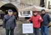 Gazebo in piazza Cavour per sollecitare un convegno dell’Asl sui tumori