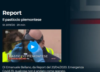 La trasmissione Report, il “pasticcio piemontese” e la rabbia