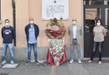 Il Sap di Vercelli ha commemorato l’agente scelto Apicella