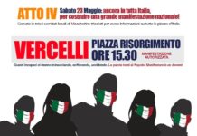 Sabato in piazza risorgimento manifestazione delle Mascherine Tricolori contro il Governo Conte