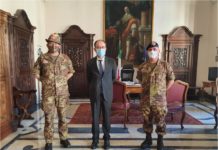 Il Colonnello Christian Ingala cede la guida di Strade Sicure Piemonte e Liguria al colonnello Alberto Autunno