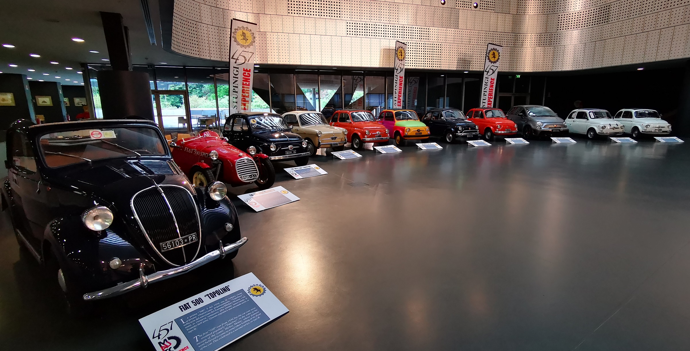 La storia della Fiat 500 in mostra al Mauto di Torino