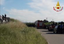 Motociclista grave dopo un incidente a Bianzè, portato in elisoccorso al Cto di Torino