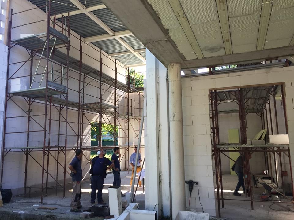 Quasi finito il cantiere del Liceo Ferrari: Paolo Tiramani ringrazia pubblicamente Eraldo Botta