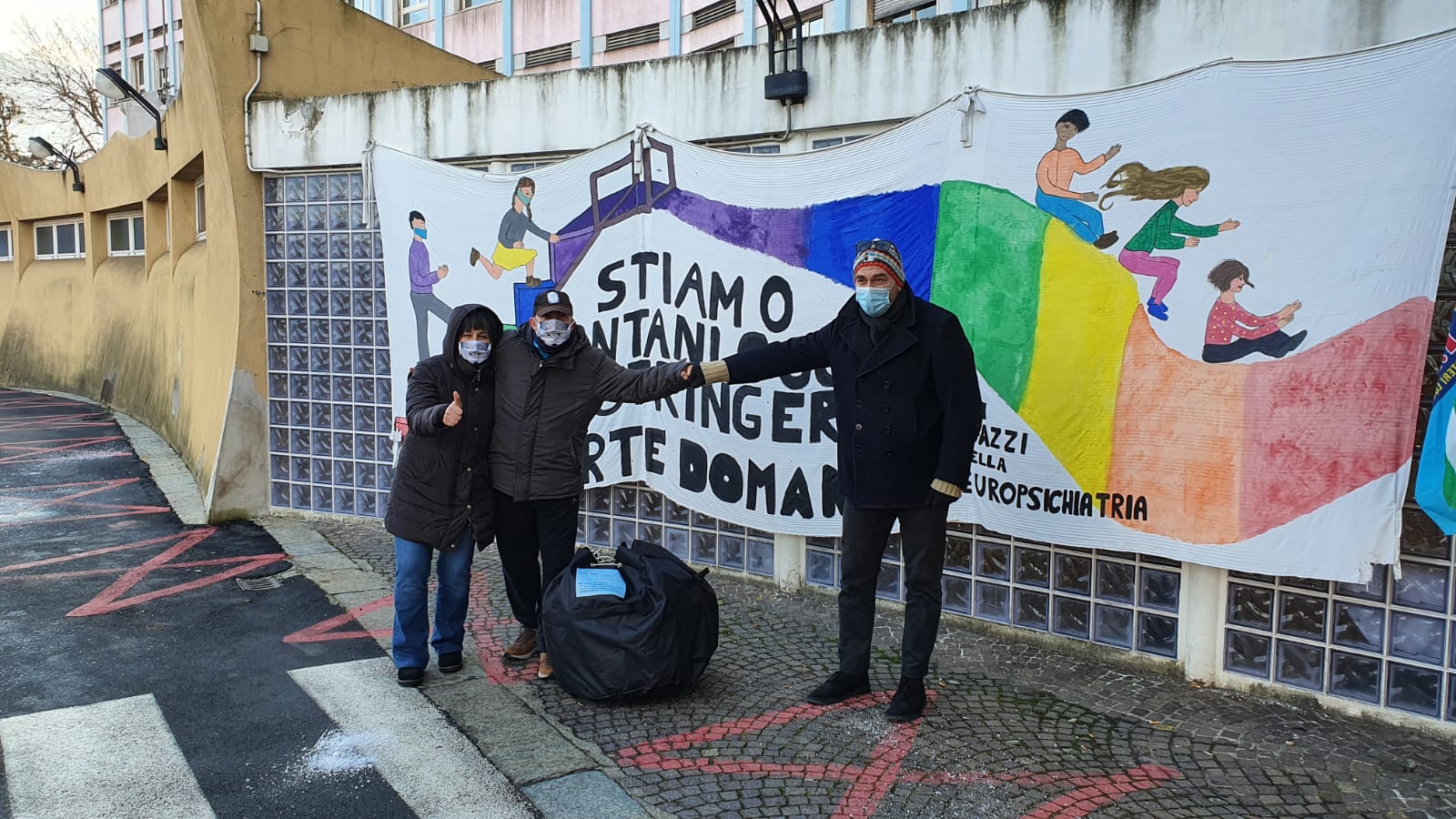 Olmo ha consegnato la Stanza degli Abbracci al “Regina Margherita”