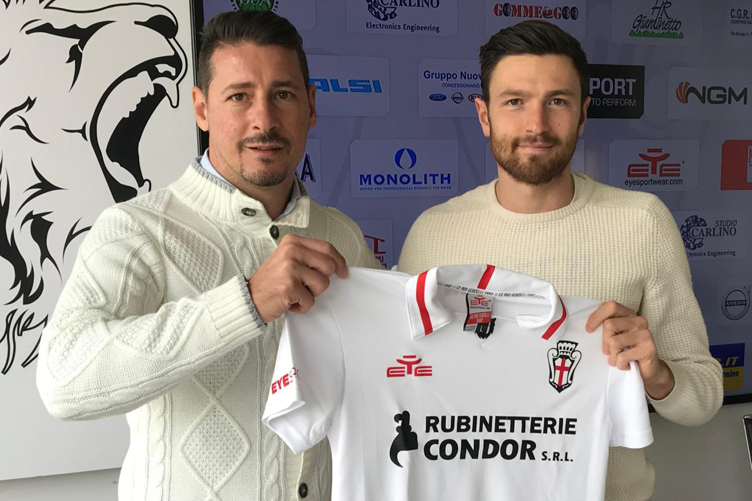 Colpo della Pro Vercelli: preso Rizzo, ex Sampdoria, Bologna e Spal