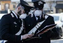 Crescentino – I carabinieri fermano due giovani che dovevano essere in quarantena: denunciati per violazione dello norme anti covid