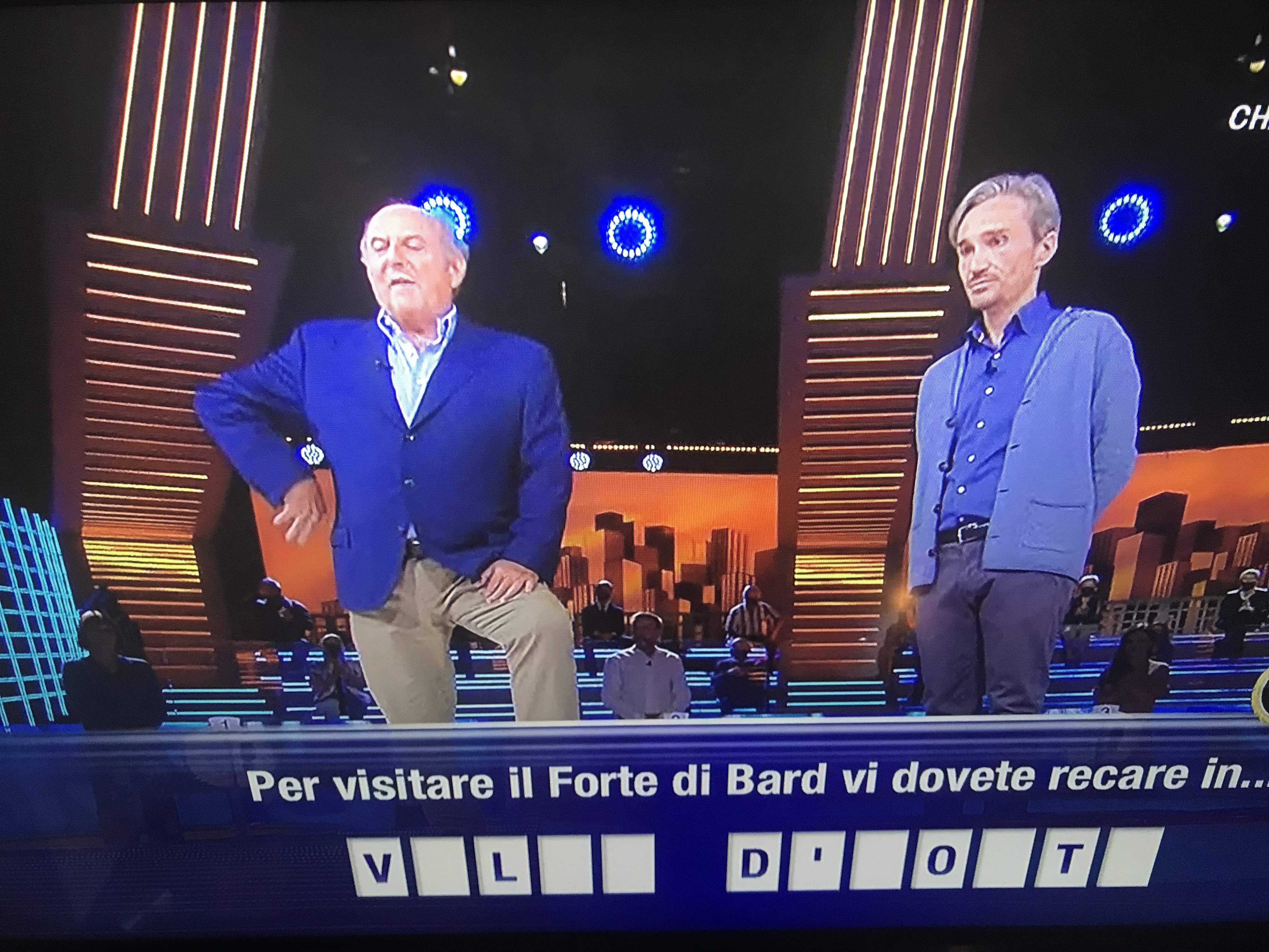 E’ finita oggi la marcia trionfale di Fabrizio Andreotti in “Caduta Libera”