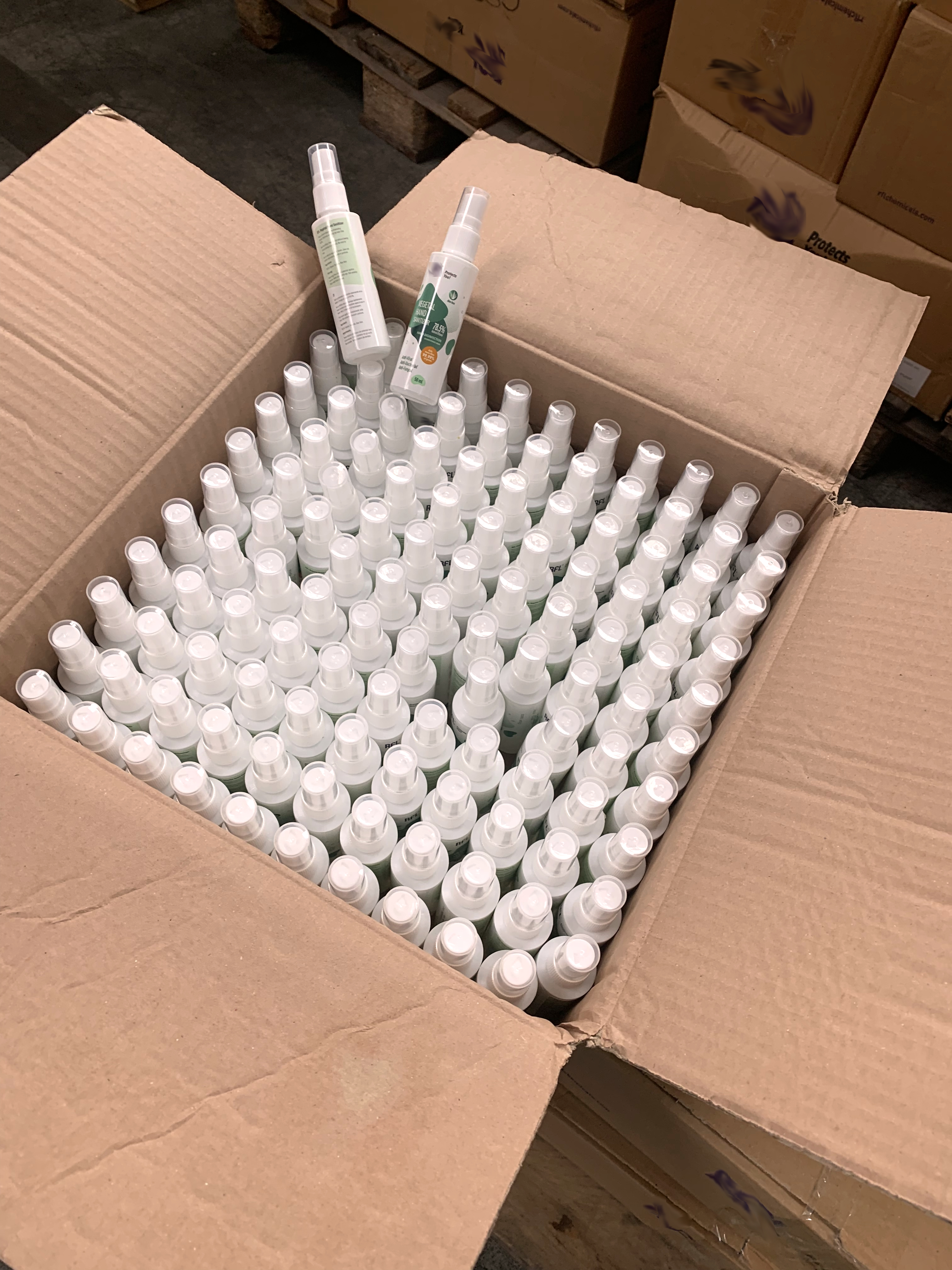 L’Agenzia delle Dogane sequestra 71mila pezzi di gel disinfettante turco non autorizzato