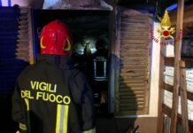 Fiamme in un’abitazione in frazione Galli a Crescentino