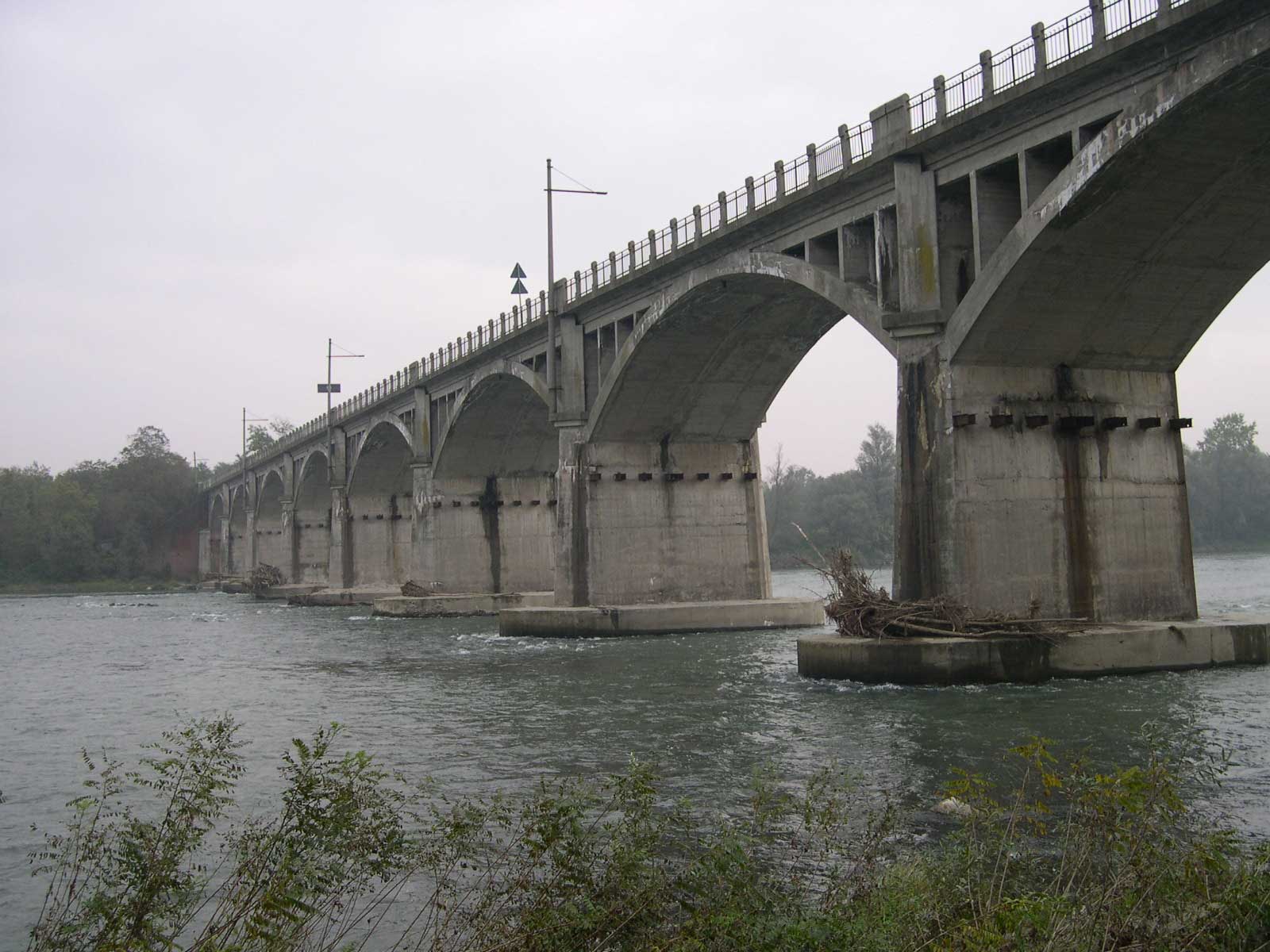 fiume Po a Trino