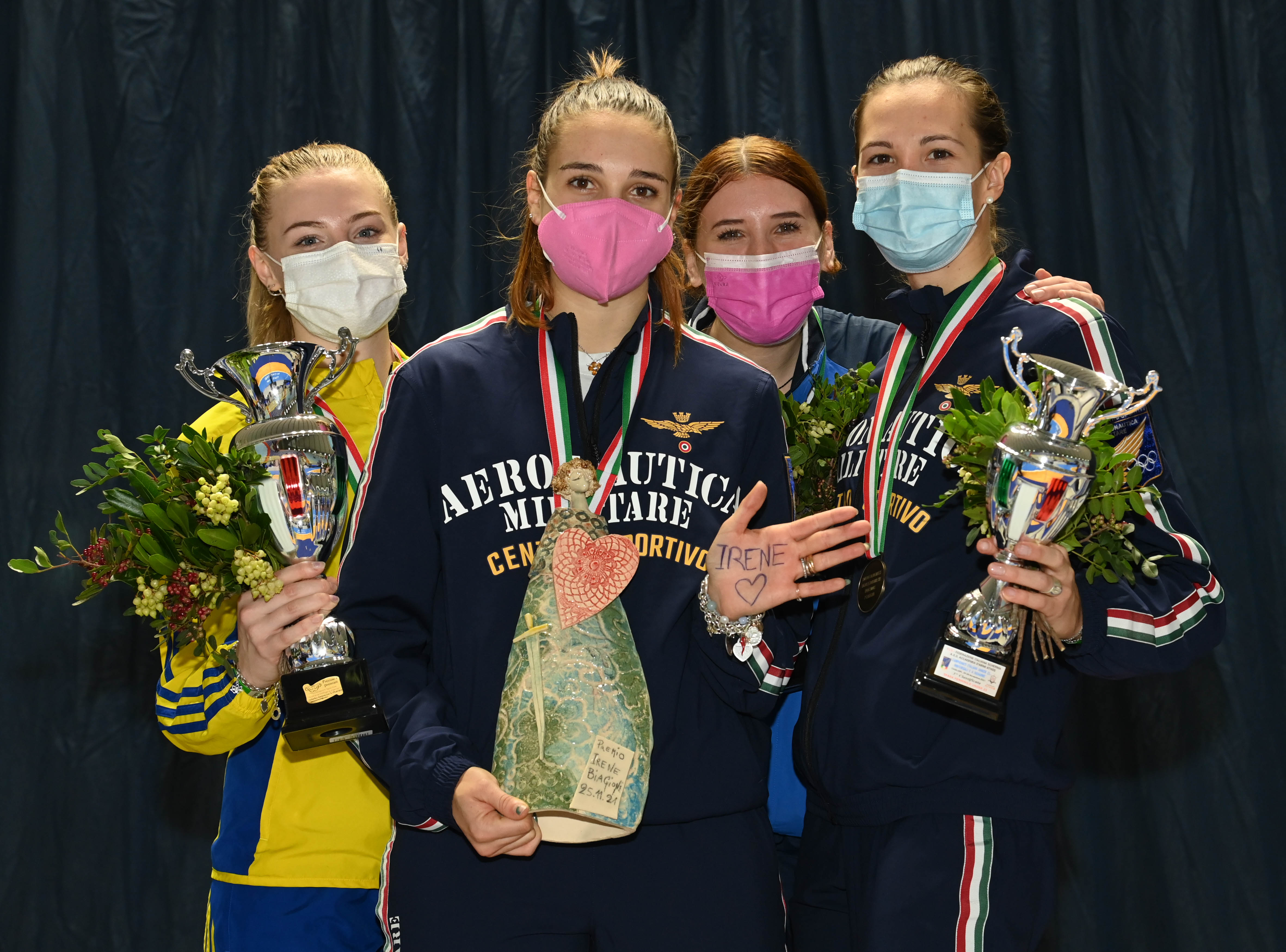 A Cagliari Federica Isola si laurea campionessa italiana Under 23 di spada