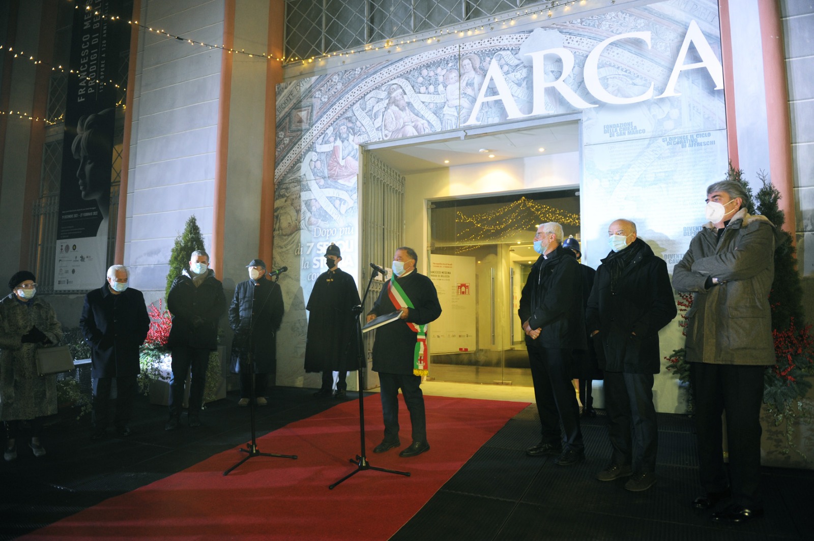 Inaugurata in Arca la mostra di Francesco Messina