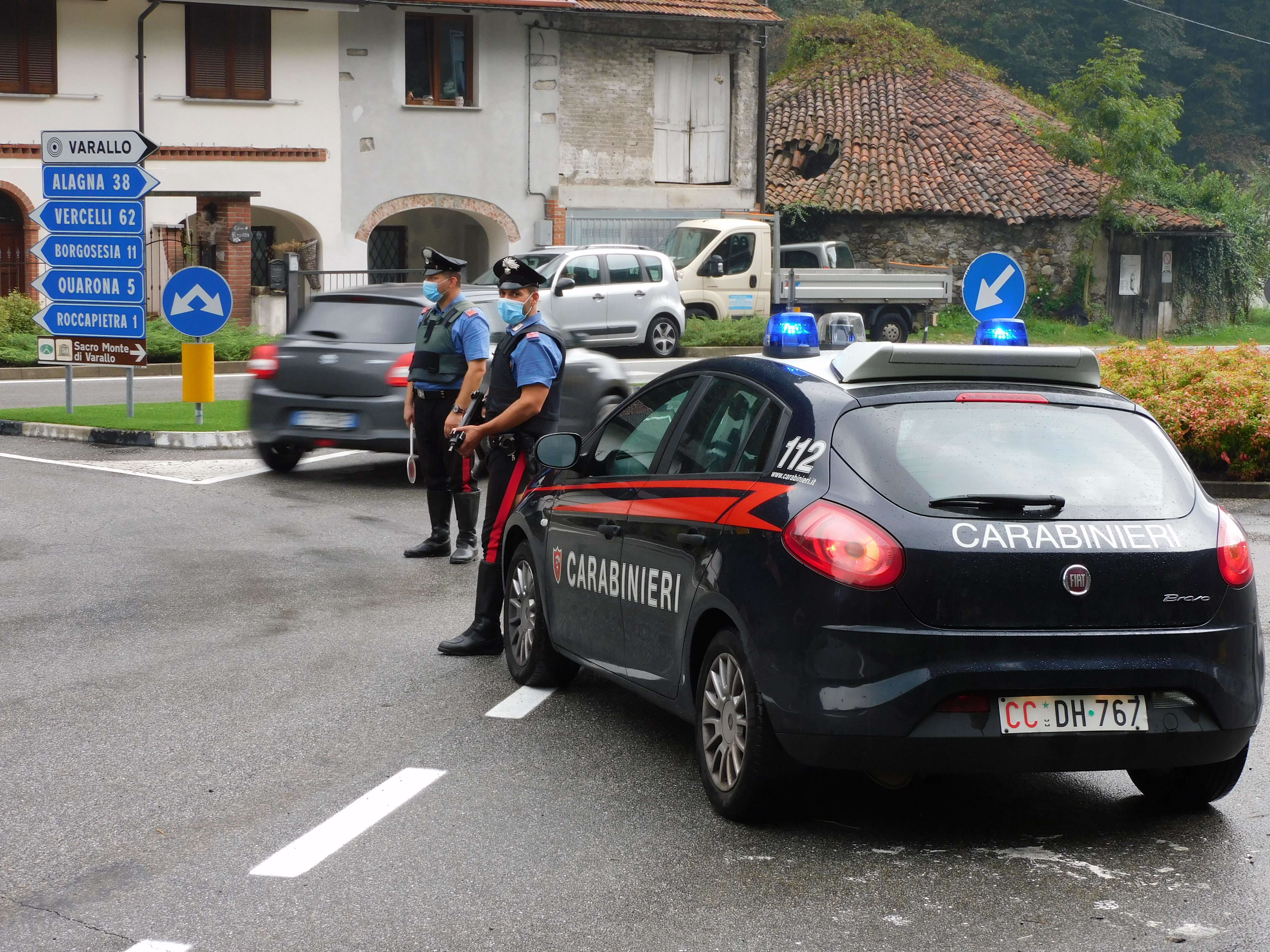 Carabinieri mascherina