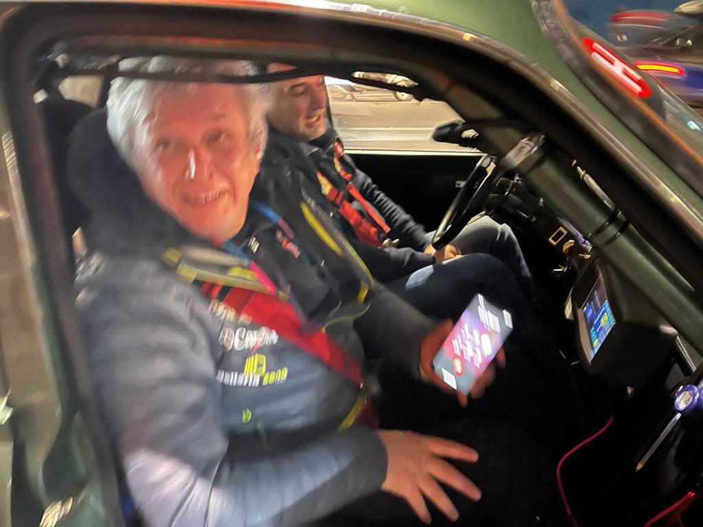 Il dentista Vittorio Berzero terzo nel Rally Storico di Montecarlo
