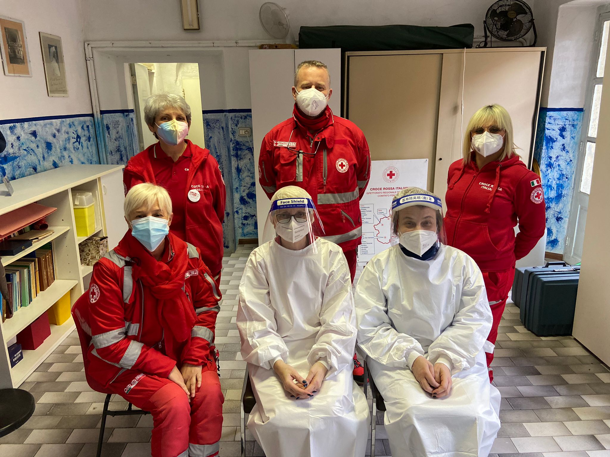 Successo del Centro tamponi rapidi della Cri, che adesso raddoppia
