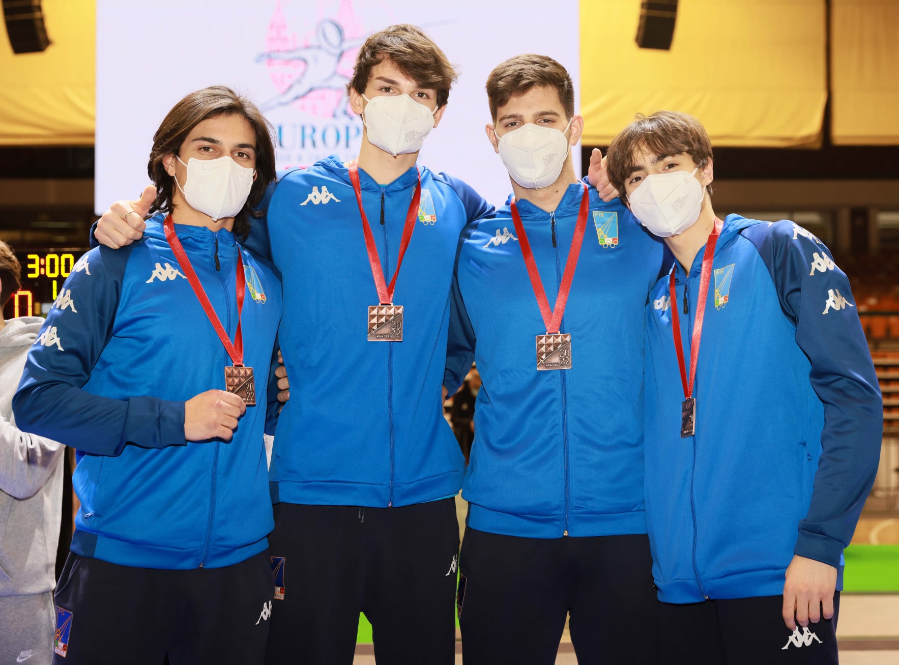 Enrico Piatti bronzo con l’Italia agli Europei Giovani di Spada