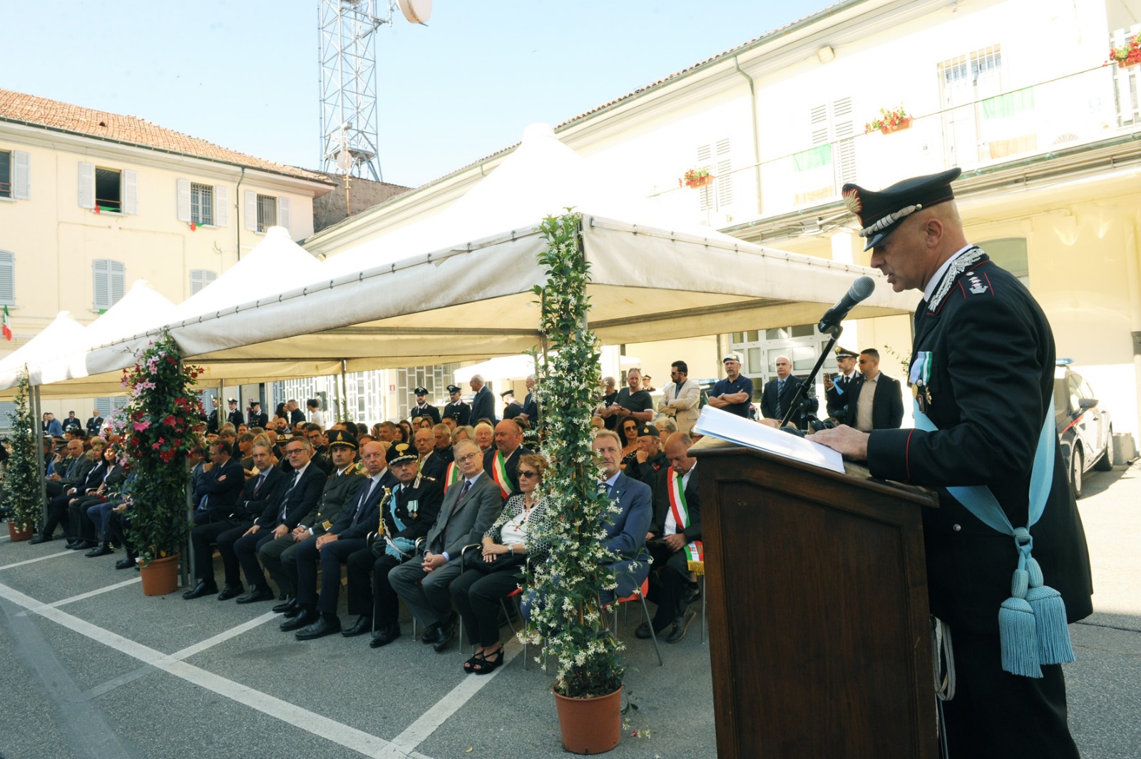 La Festa dell’Arma: il grazie del colonnello Caminada ai suoi carabinieri