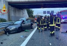 Grave incidente sulla A4 a Rondissone: morta una donna di 78 anni, altri due feriti